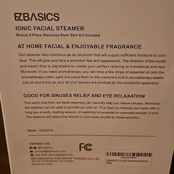 Facial steamer - Picture 3 of 3